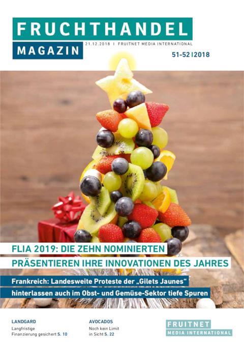 Diese Woche im Fruchthandel Magazin: Preisverdächtige Unternehmen, das Wachstum der Gartenbauzentrale Papenburg und die Proteste in Frankreich