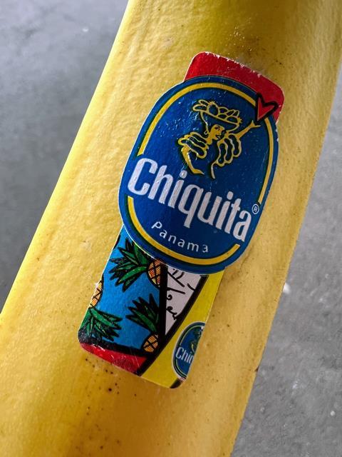 GB Chiquita Panama banana