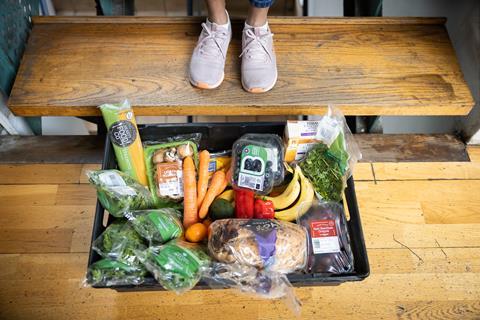 The charity provides healthy grocery deliveries