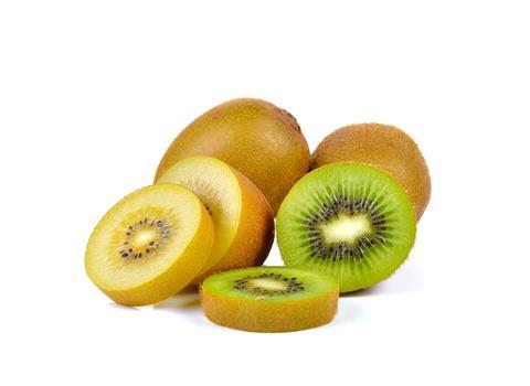 gelbe und grüne Kiwi