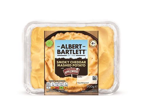 Albert Bartlett's Smoky Cheddar Mashed Potato