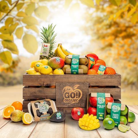 Dole Go Organics range