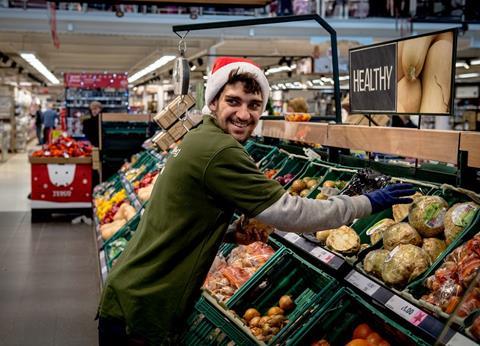Tesco saw Christmas grocery sales rise
