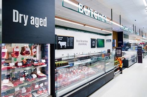 New counters at Waitrose's concept store in Newbury