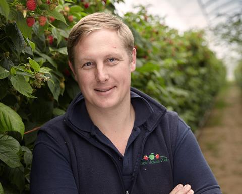 Managing director of Clock House Farm, Oli Pascall