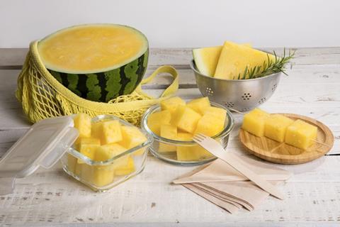 Rijk Zwaan yellow seedless watermelon