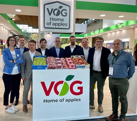 Das VOG-Team auf der diesjährigen Macfrut in Rimini