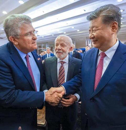 Guilherme Coelho Luiz Inácio Lula da Silva Xi Jinping