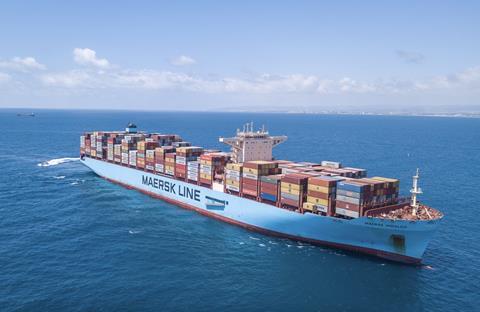 Maersk container vessel must credit MagioreStockStudio - Adobe Stock