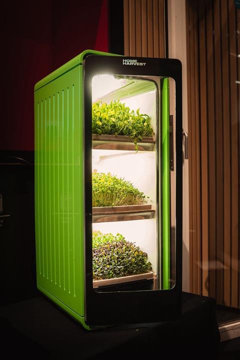 Home Harvest's in-home farming device