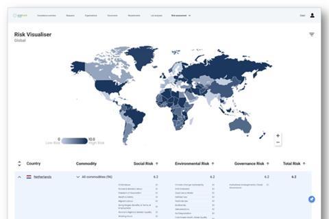 Agriplace SIFAV risk visualiser