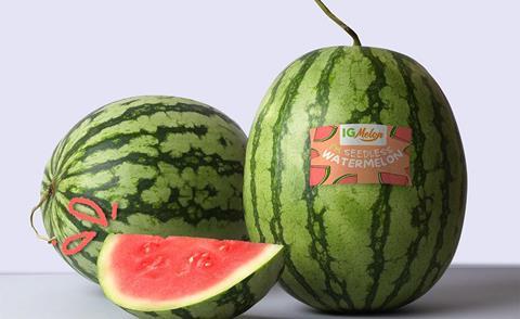 IG Melon's seedless watermelon