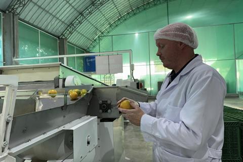 Eosta Jucy Gold Oranges Senior Product Manager Peke van Beek at Kivinaki