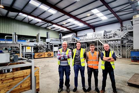 L-R: Paul Monaghan, Robert Devlin, Mark Fedigan and Roy White of Meade Farm