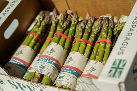Spear It is Nationwide Produce's new, premium British asparagus brand