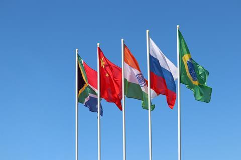 Original BRICS members flags Adobe