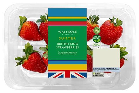 Waitrose's King Strawberries