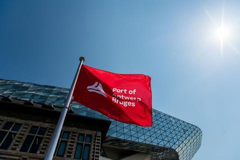 Port of Antwerp-Bruges flag