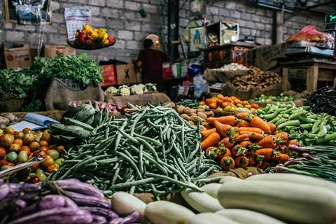 Fruit and veg stall