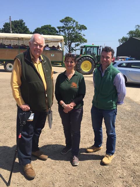 David Richardson, Caroline Drummond and Ian Pigott