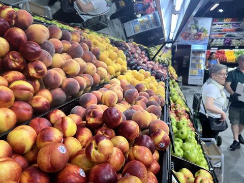 Australia Nectarines Melbourne market
