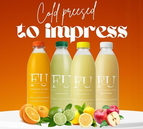 The FU We Make Juice range