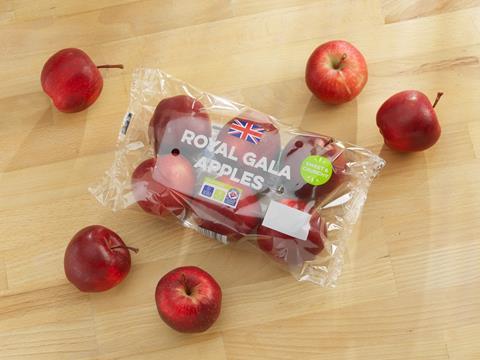 A Lidl Royal Gala pack