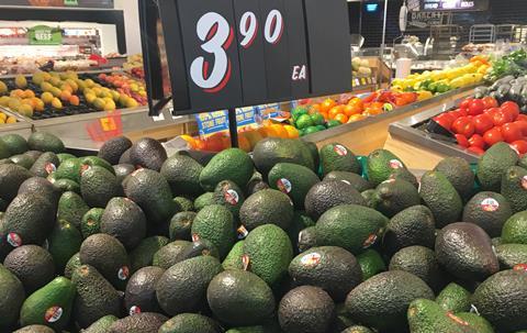 AU avocado coles retail hass supermarket copy