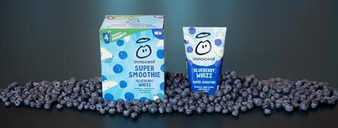 innocent drinks - blueberry whizz