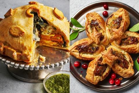 More of Tesco's Christmas dinner options are plant-centric this year