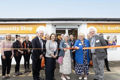 McCain's partnership with Community Shop Eastfield began two years ago