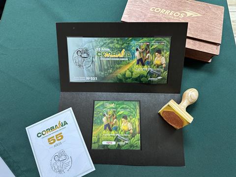 Corbana stamps