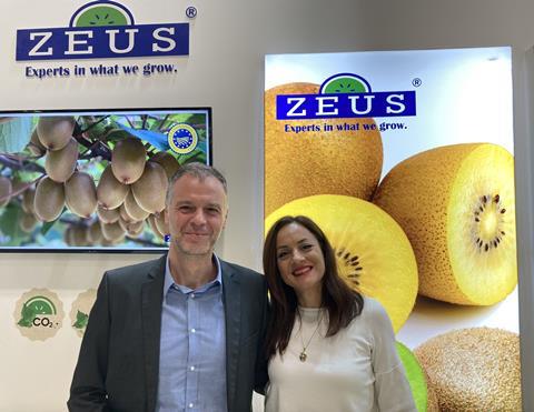 Antonis Ioannidis and Christina Manossis of Zeus