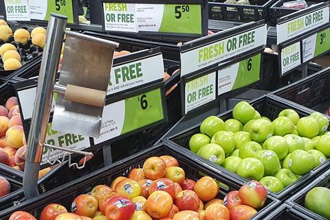 Countdown plans to phase out single-use plastic produce bags in 19 stores