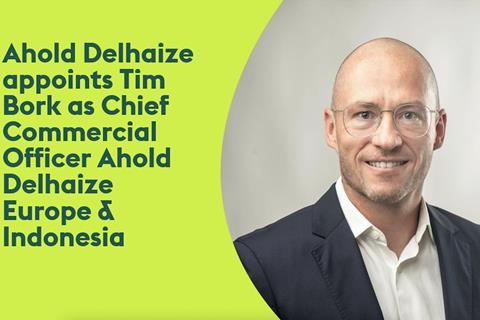 Tim Bork appointment Ahold Delhaize