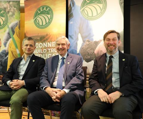 L-r: Johnny Wake, Philip Wynn and David Webster from LEAF
