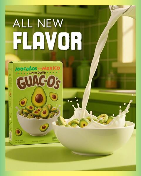 Guac-Os guacamole cereal