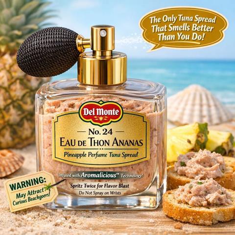 Del Monte Tuna Pineapple fragrance
