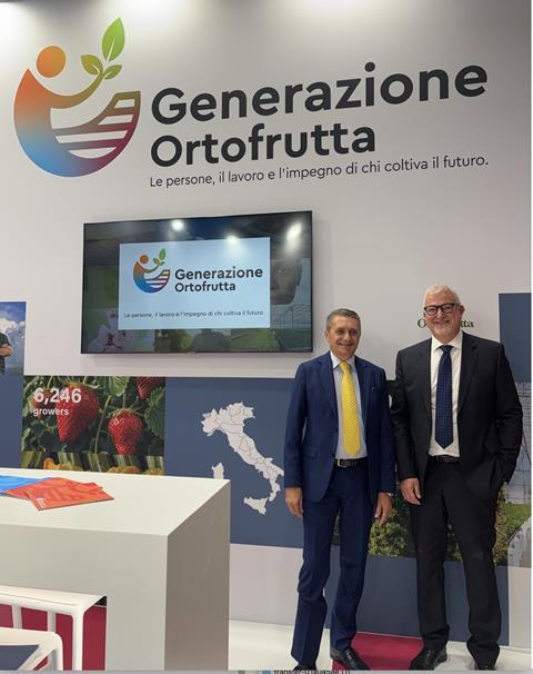 Andrea Badursi Vincenzo Falconi Generazione Ortofrutta Fruit Attraction Italia Ortofrutta