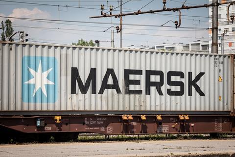 Maersk lanza servicio ferroviario entre España y Reino Unido |  Artículo – Mercancía