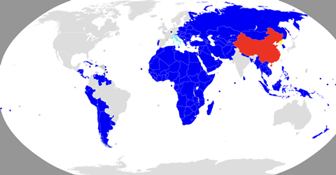 China belt and road