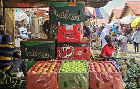 Tru-Cape apples in Lagos Nigeria