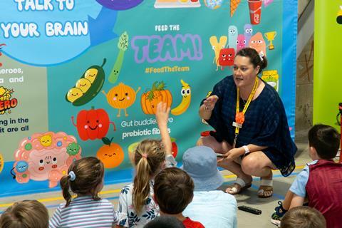 The Gut Foundation presenting a school programme