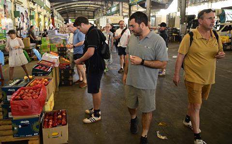 The Australian trade delegation visited Shuangfu Market in Chongqing