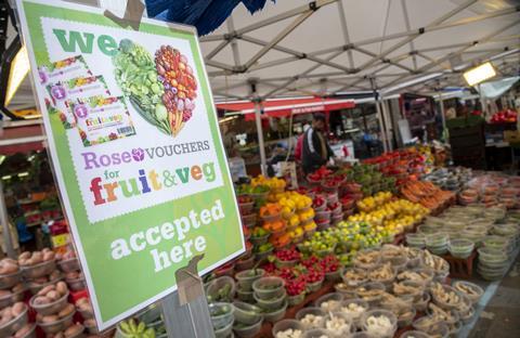 Rose Vouchers help low-income families eat fresh fruit and veg