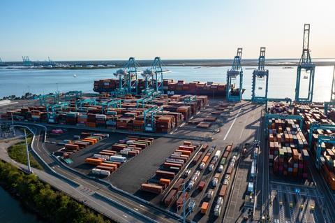 Norfolk International Terminal Virginia MUST CREDIT Kyle Adobe Stock