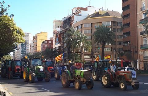 Spanien: Proteste der Landwirte gehen weiter