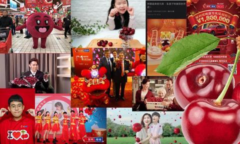 Chilean cherry marketing campaign China A