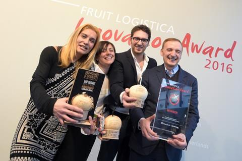 Den FRUIT LOGISTICA Innovation Award 2016 gewann das Unternehmen World´s Coconut Trading aus Spanien mit seiner Genuine Coconut.