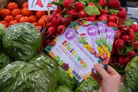 Each week, Rose Vouchers are distributed to people on low incomes with diet-related health conditions